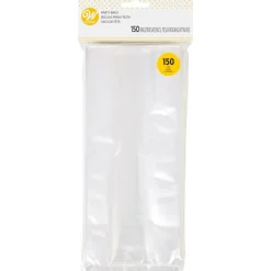 Wilton Traktatiezakjes Transparant 10x24cm 150st