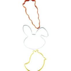 Wilton Uitsteker Pasen Kuiken/Konijn/Wortel Set/3