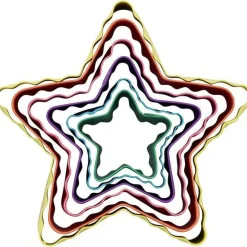 Wilton Uitstekers Ster Dubbelzijdig Set/6